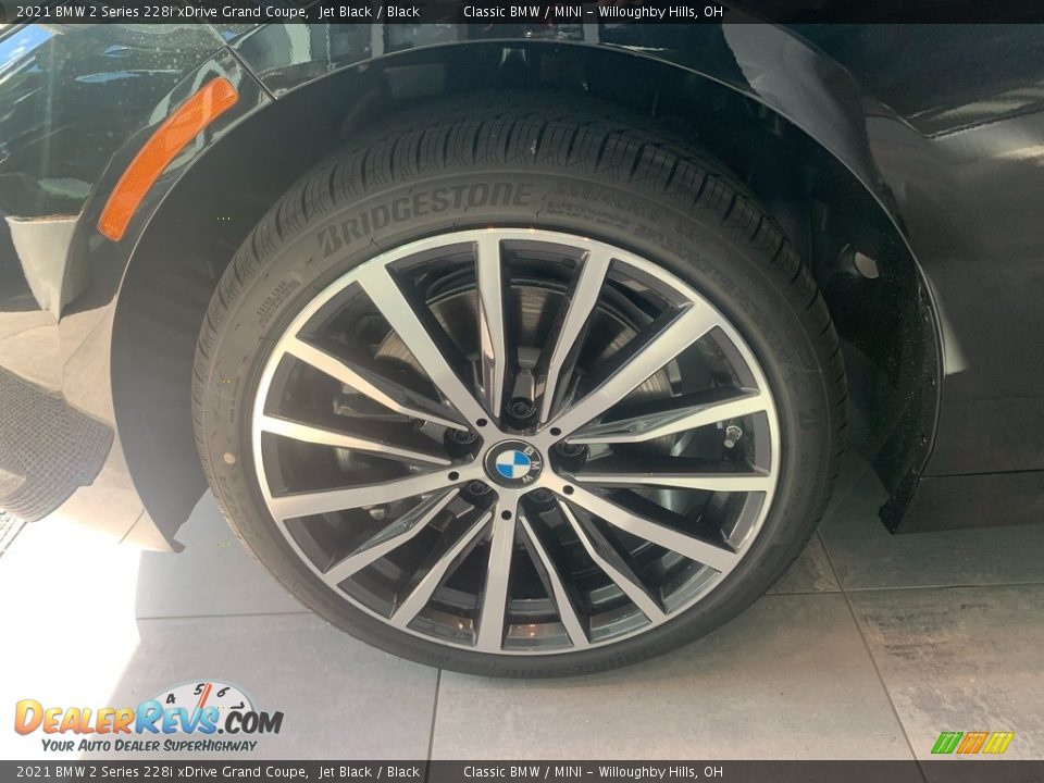 2021 BMW 2 Series 228i xDrive Grand Coupe Jet Black / Black Photo #5