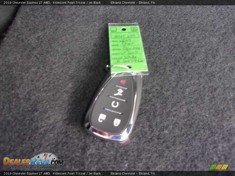 2019 Chevrolet Equinox LT AWD Iridescent Pearl Tricoat / Jet Black Photo #24