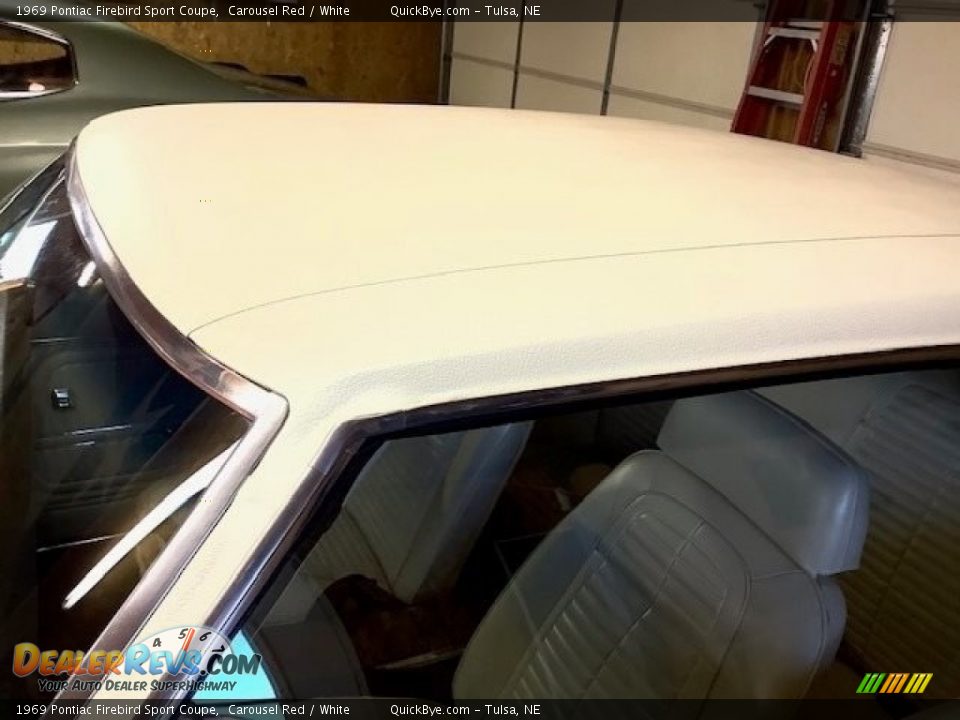 1969 Pontiac Firebird Sport Coupe Carousel Red / White Photo #20