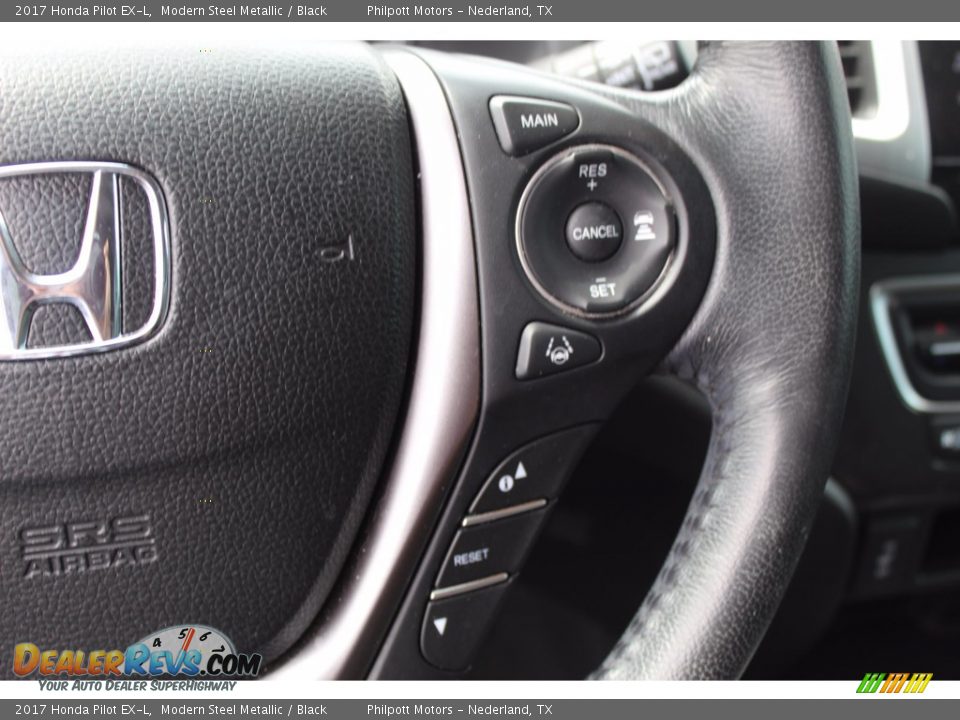 2017 Honda Pilot EX-L Steering Wheel Photo #14