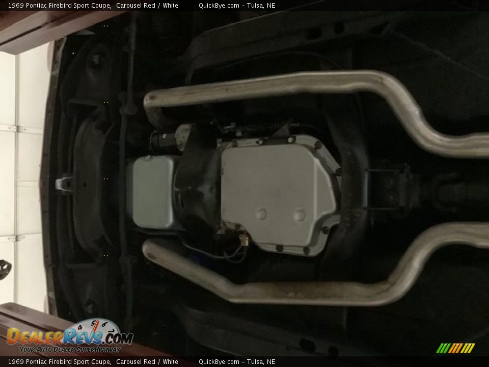1969 Pontiac Firebird Sport Coupe Carousel Red / White Photo #29