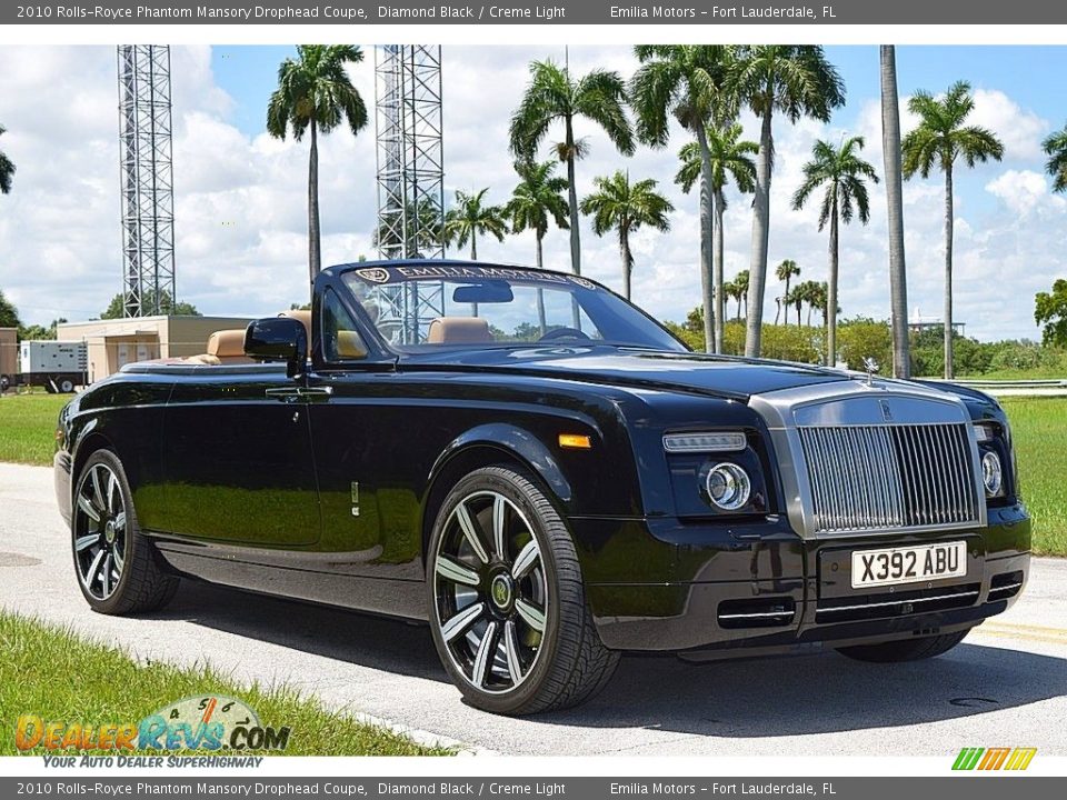 Front 3/4 View of 2010 Rolls-Royce Phantom Mansory Drophead Coupe Photo #1