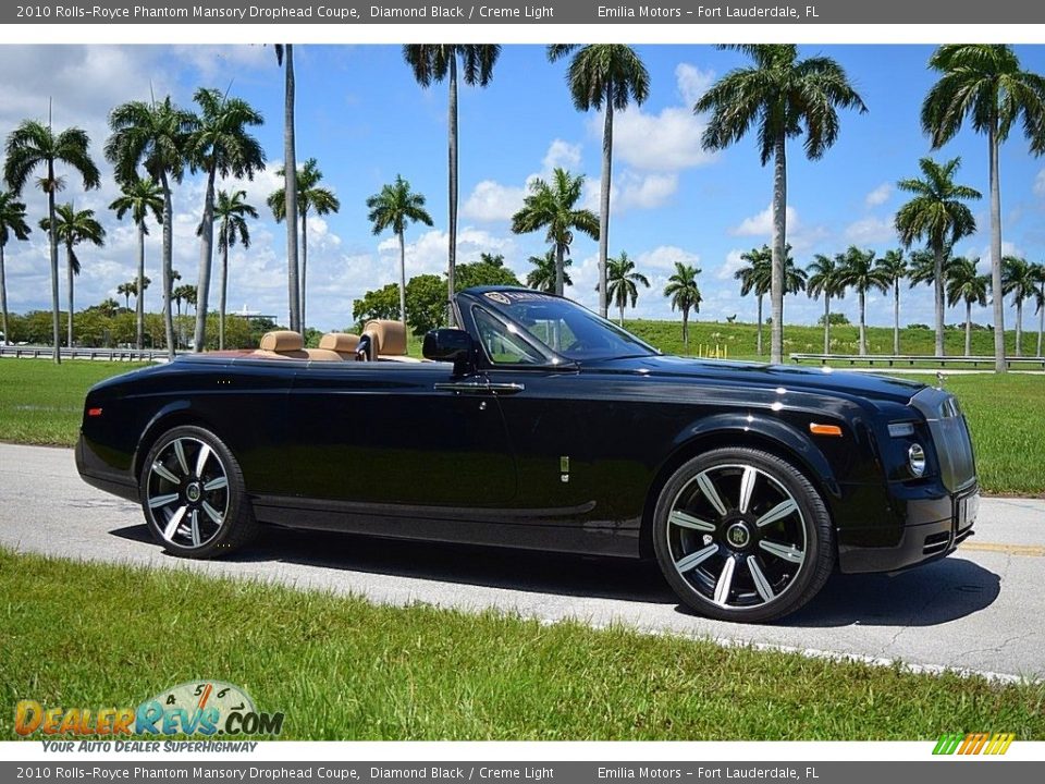 Diamond Black 2010 Rolls-Royce Phantom Mansory Drophead Coupe Photo #3