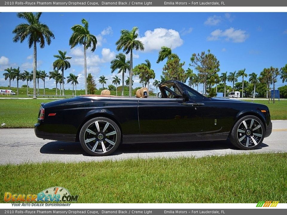 2010 Rolls-Royce Phantom Mansory Drophead Coupe Diamond Black / Creme Light Photo #4