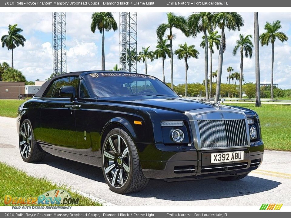 Diamond Black 2010 Rolls-Royce Phantom Mansory Drophead Coupe Photo #7