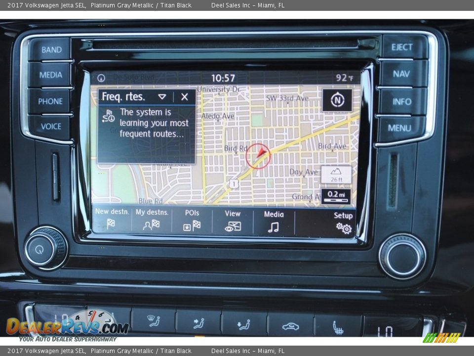Navigation of 2017 Volkswagen Jetta SEL Photo #16