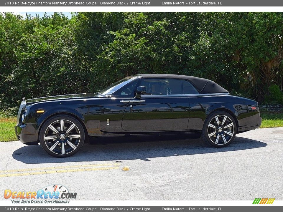 2010 Rolls-Royce Phantom Mansory Drophead Coupe Diamond Black / Creme Light Photo #18