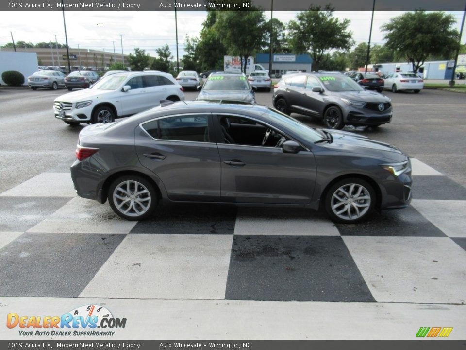 2019 Acura ILX Modern Steel Metallic / Ebony Photo #3