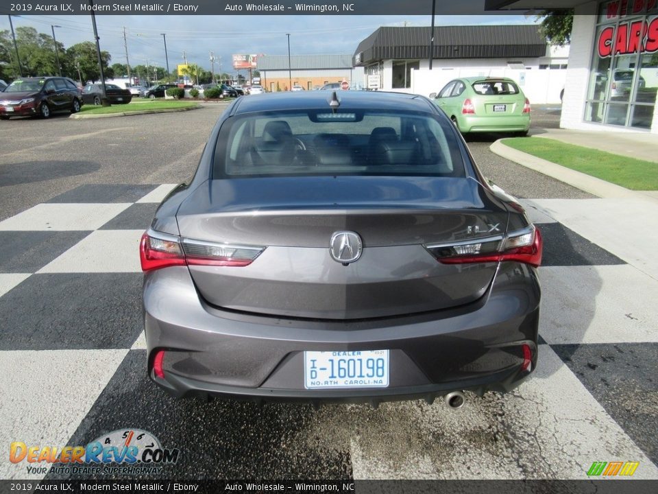 2019 Acura ILX Modern Steel Metallic / Ebony Photo #4