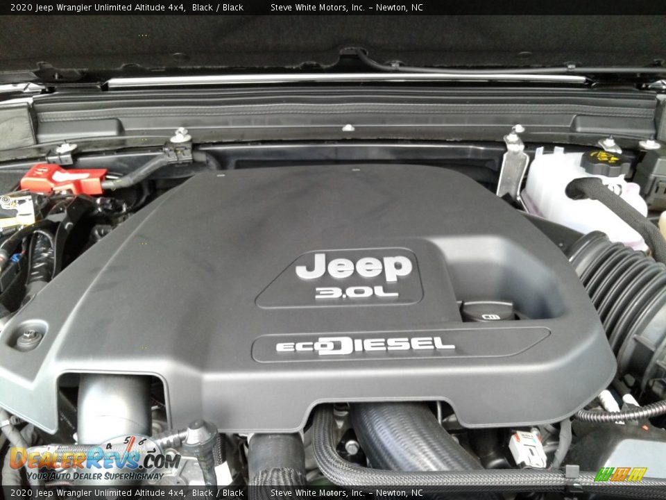 2020 Jeep Wrangler Unlimited Altitude 4x4 3.0 Liter DOHC 24-Valve Turbo-Diesel V6 Engine Photo #9