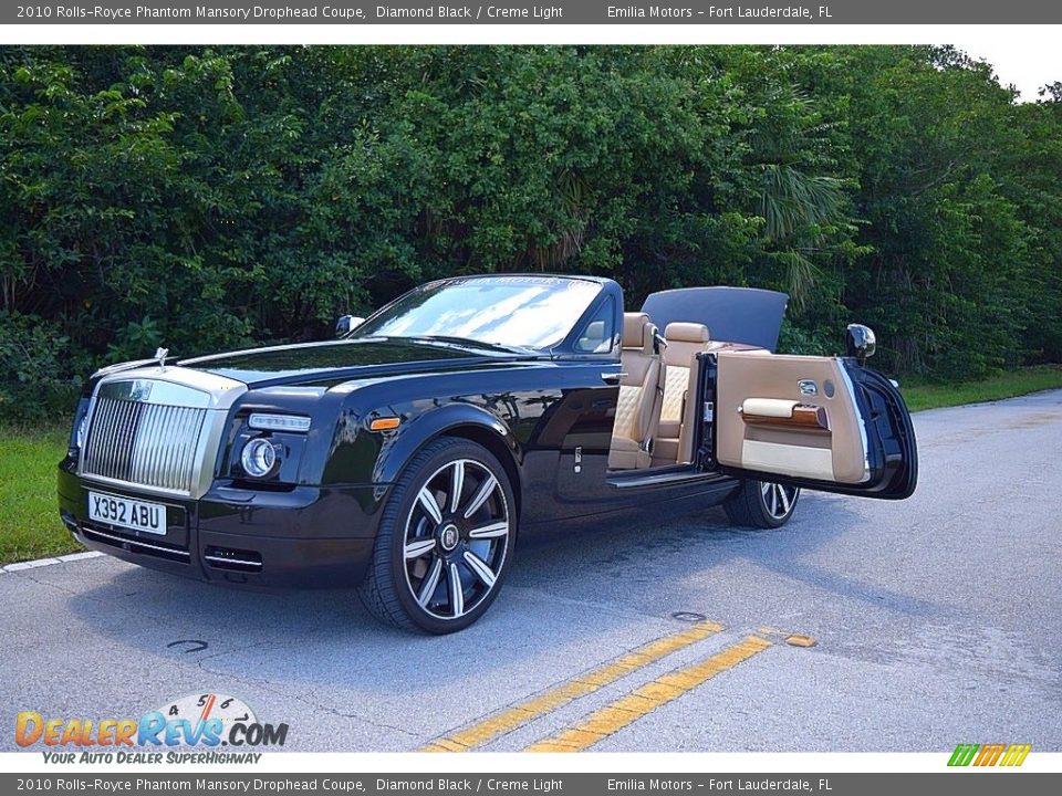 2010 Rolls-Royce Phantom Mansory Drophead Coupe Diamond Black / Creme Light Photo #29