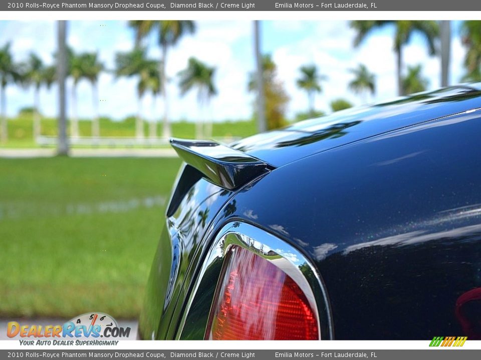 2010 Rolls-Royce Phantom Mansory Drophead Coupe Diamond Black / Creme Light Photo #33