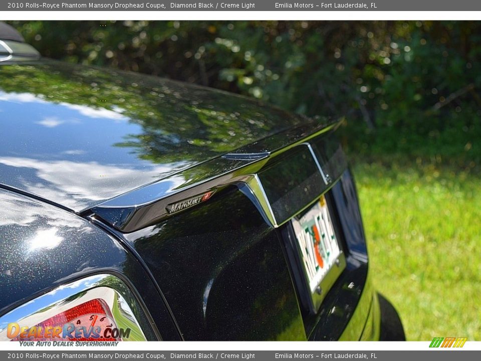 2010 Rolls-Royce Phantom Mansory Drophead Coupe Diamond Black / Creme Light Photo #35