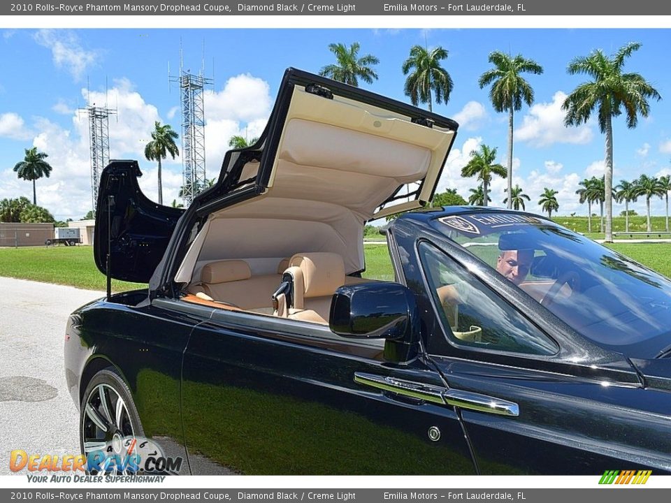 2010 Rolls-Royce Phantom Mansory Drophead Coupe Diamond Black / Creme Light Photo #38