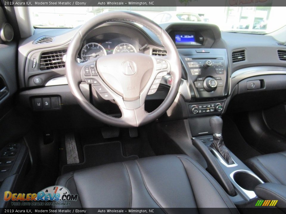 2019 Acura ILX Modern Steel Metallic / Ebony Photo #16