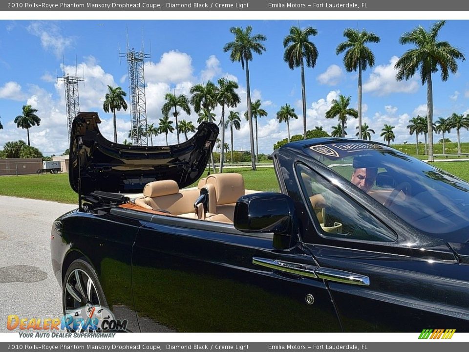 2010 Rolls-Royce Phantom Mansory Drophead Coupe Diamond Black / Creme Light Photo #39