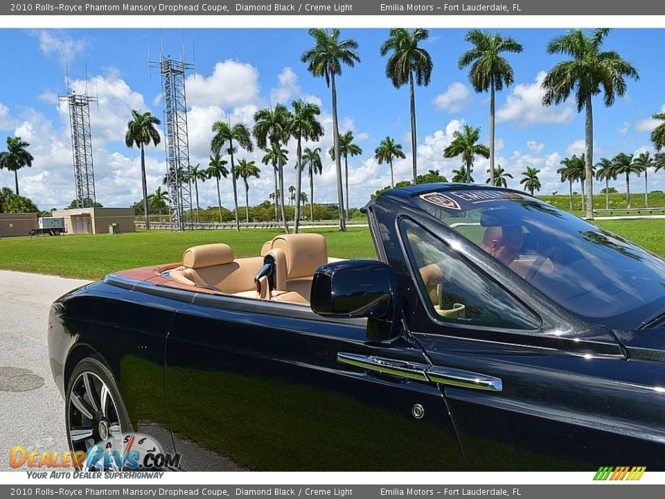 2010 Rolls-Royce Phantom Mansory Drophead Coupe Diamond Black / Creme Light Photo #40