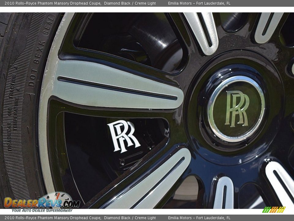 2010 Rolls-Royce Phantom Mansory Drophead Coupe Diamond Black / Creme Light Photo #42