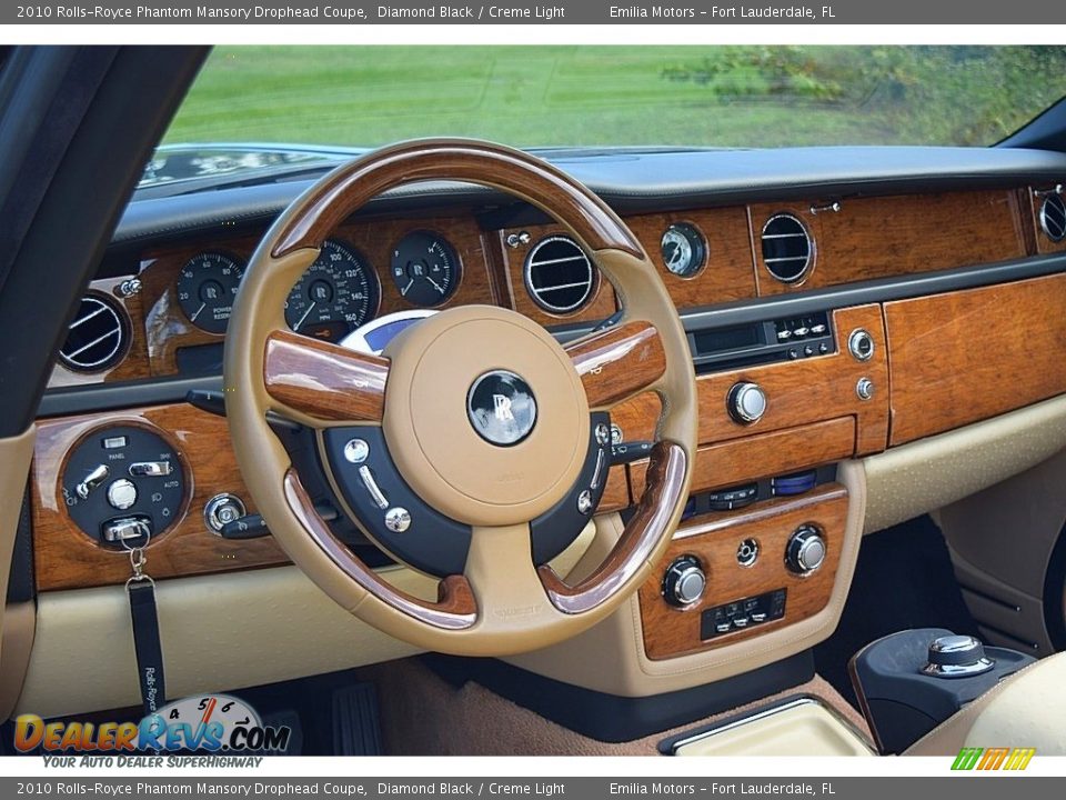 Dashboard of 2010 Rolls-Royce Phantom Mansory Drophead Coupe Photo #46