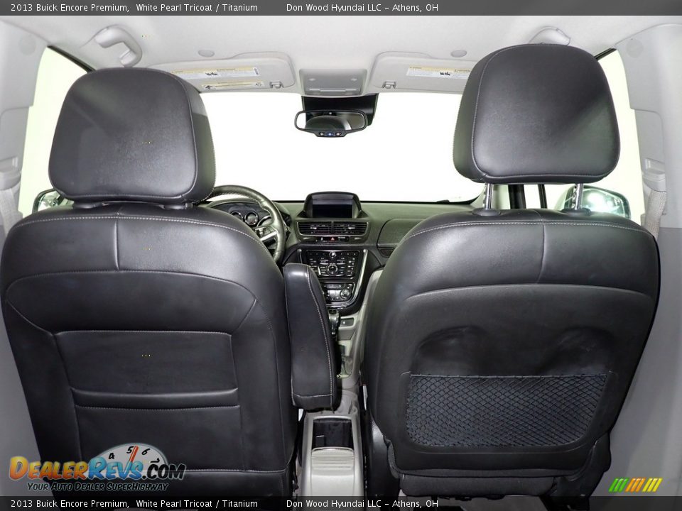 2013 Buick Encore Premium White Pearl Tricoat / Titanium Photo #14