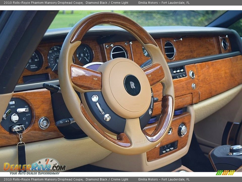 Dashboard of 2010 Rolls-Royce Phantom Mansory Drophead Coupe Photo #47
