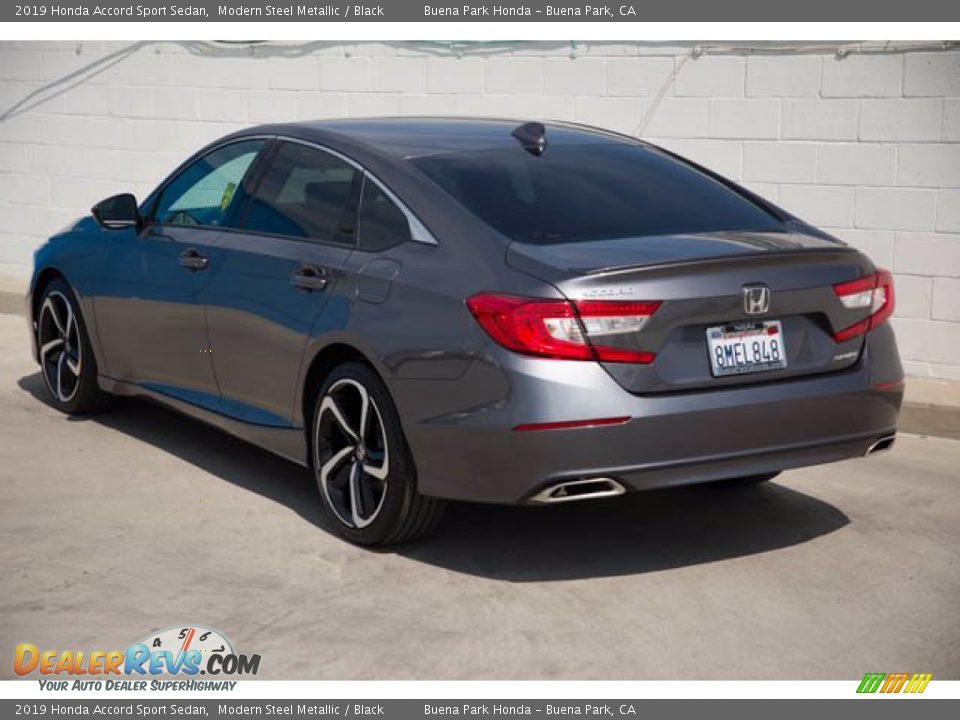 2019 Honda Accord Sport Sedan Modern Steel Metallic / Black Photo #2