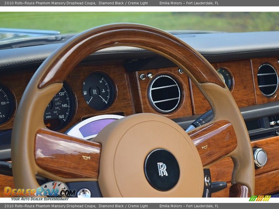 2010 Rolls-Royce Phantom Mansory Drophead Coupe Steering Wheel Photo #53