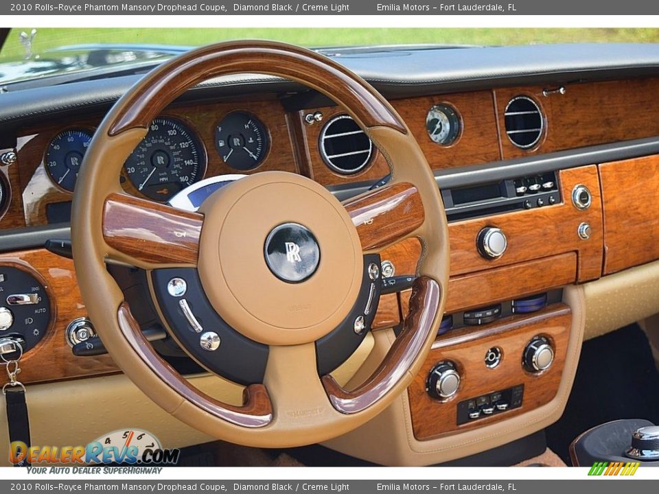Dashboard of 2010 Rolls-Royce Phantom Mansory Drophead Coupe Photo #55