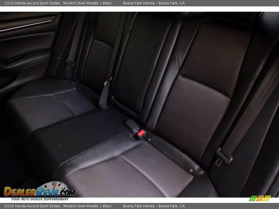 2019 Honda Accord Sport Sedan Modern Steel Metallic / Black Photo #19