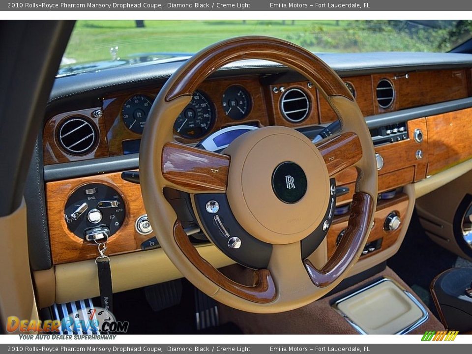 Dashboard of 2010 Rolls-Royce Phantom Mansory Drophead Coupe Photo #71