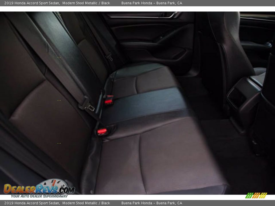 2019 Honda Accord Sport Sedan Modern Steel Metallic / Black Photo #21