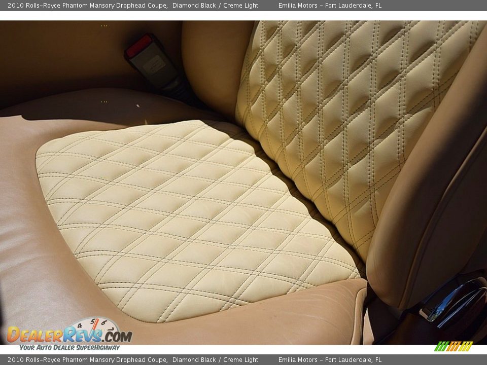 2010 Rolls-Royce Phantom Mansory Drophead Coupe Diamond Black / Creme Light Photo #73