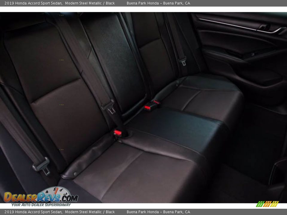 2019 Honda Accord Sport Sedan Modern Steel Metallic / Black Photo #22