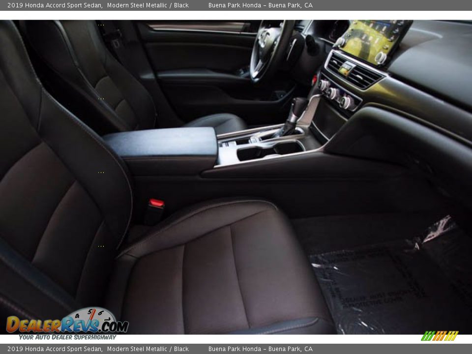 2019 Honda Accord Sport Sedan Modern Steel Metallic / Black Photo #23