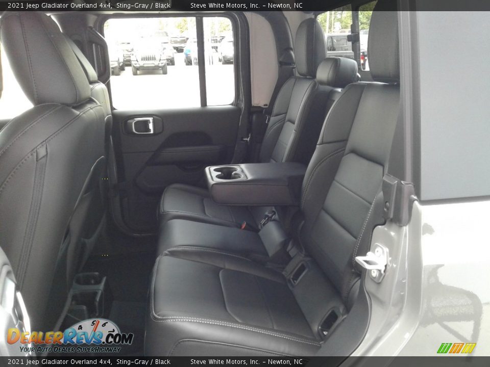 Rear Seat of 2021 Jeep Gladiator Overland 4x4 Photo #13