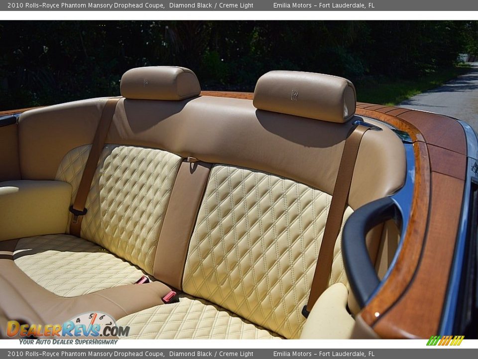 Rear Seat of 2010 Rolls-Royce Phantom Mansory Drophead Coupe Photo #75