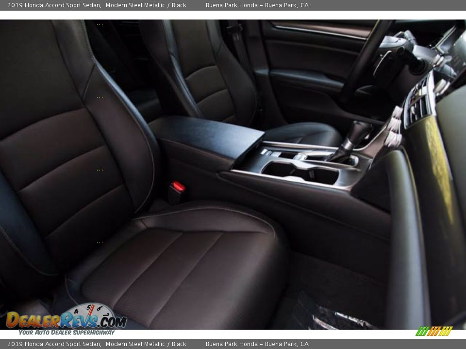 2019 Honda Accord Sport Sedan Modern Steel Metallic / Black Photo #24