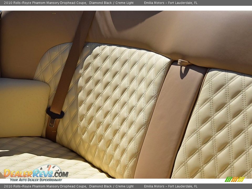 Rear Seat of 2010 Rolls-Royce Phantom Mansory Drophead Coupe Photo #76
