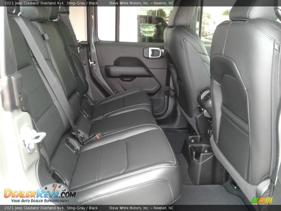 Rear Seat of 2021 Jeep Gladiator Overland 4x4 Photo #15