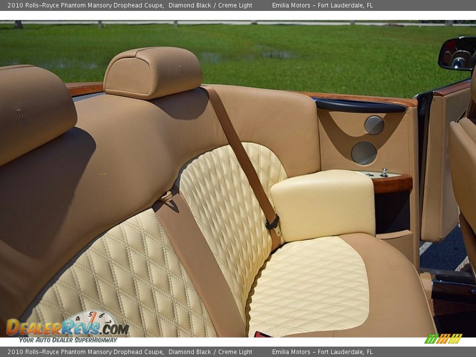 Rear Seat of 2010 Rolls-Royce Phantom Mansory Drophead Coupe Photo #78