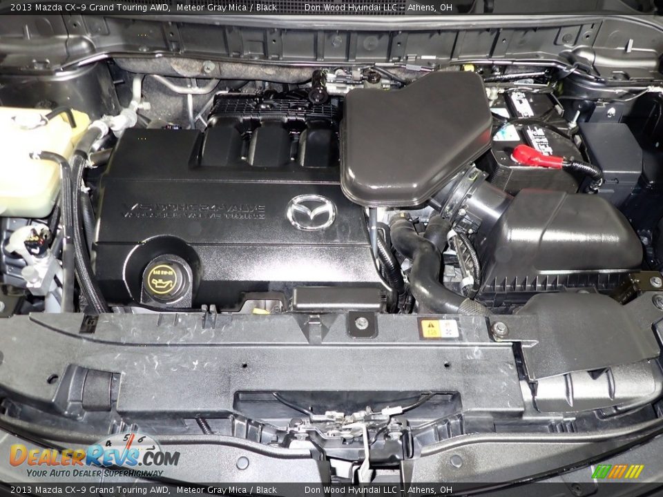 2013 Mazda CX-9 Grand Touring AWD Meteor Gray Mica / Black Photo #6