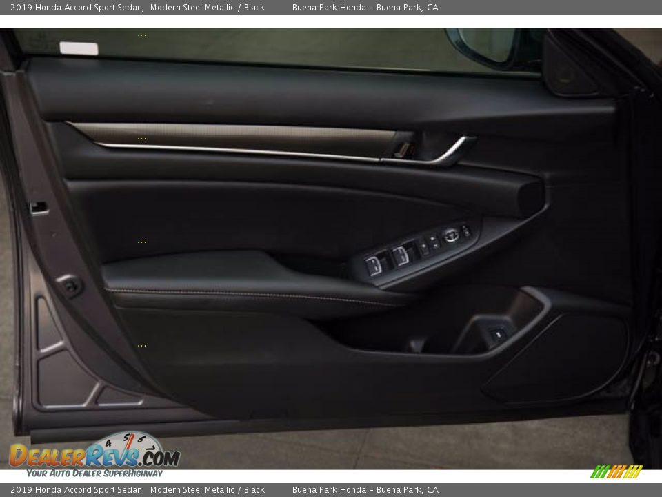 2019 Honda Accord Sport Sedan Modern Steel Metallic / Black Photo #28