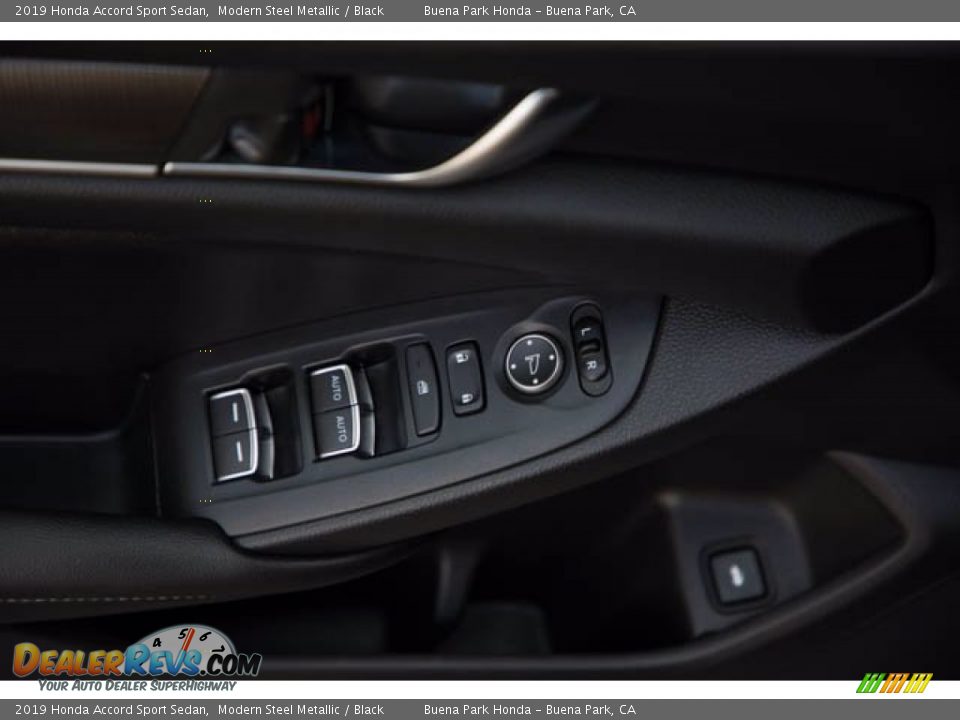 2019 Honda Accord Sport Sedan Modern Steel Metallic / Black Photo #29