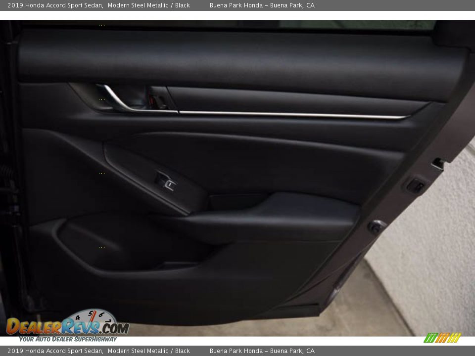 2019 Honda Accord Sport Sedan Modern Steel Metallic / Black Photo #31