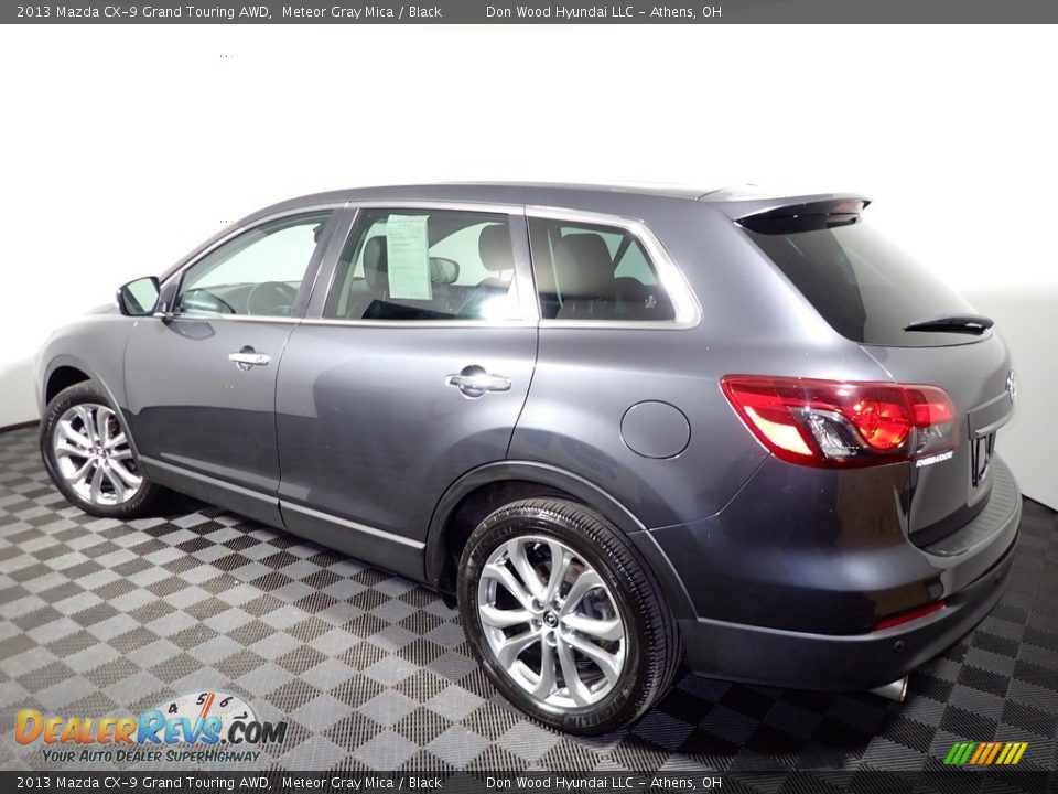 2013 Mazda CX-9 Grand Touring AWD Meteor Gray Mica / Black Photo #9