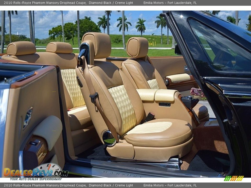 Creme Light Interior - 2010 Rolls-Royce Phantom Mansory Drophead Coupe Photo #82