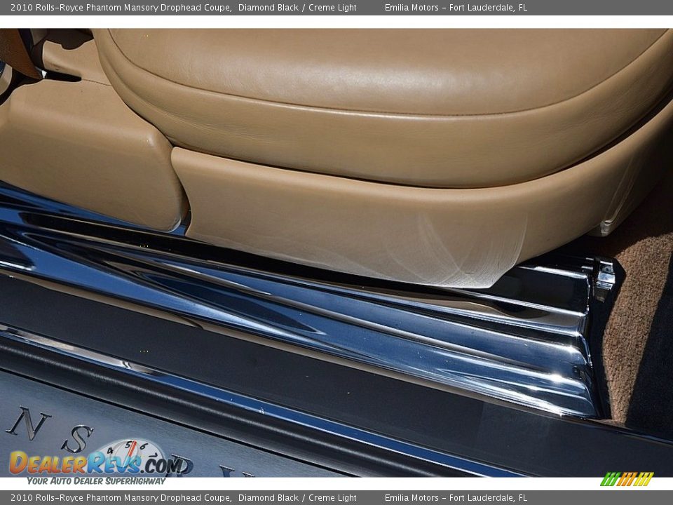2010 Rolls-Royce Phantom Mansory Drophead Coupe Diamond Black / Creme Light Photo #83