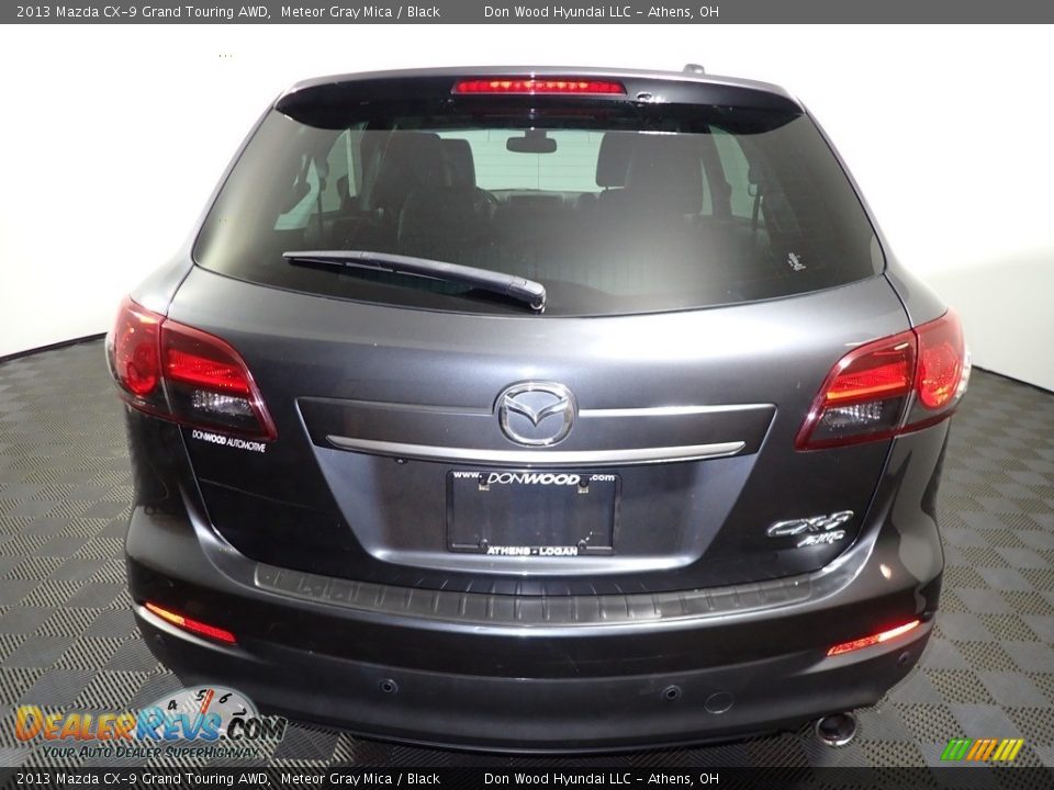 2013 Mazda CX-9 Grand Touring AWD Meteor Gray Mica / Black Photo #11