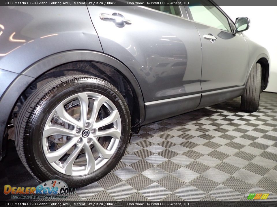 2013 Mazda CX-9 Grand Touring AWD Meteor Gray Mica / Black Photo #17