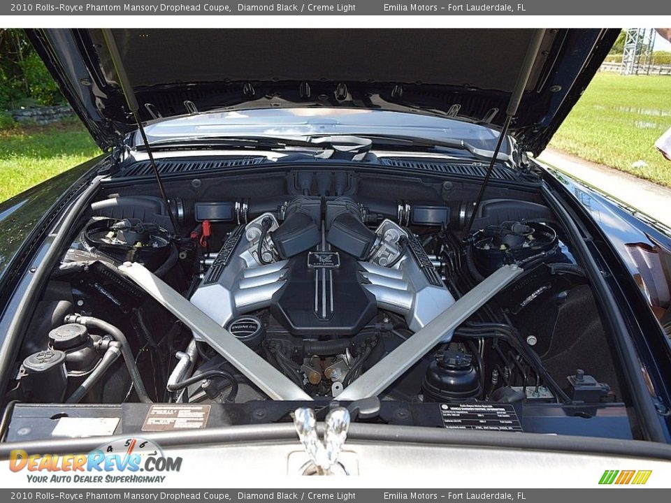 2010 Rolls-Royce Phantom Mansory Drophead Coupe 6.8 Liter DOHC 48-Valve VVT V12 Engine Photo #92